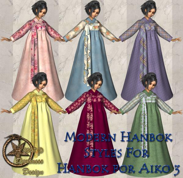 Modern Hanbok Styles for Hanbok for Aiko 3