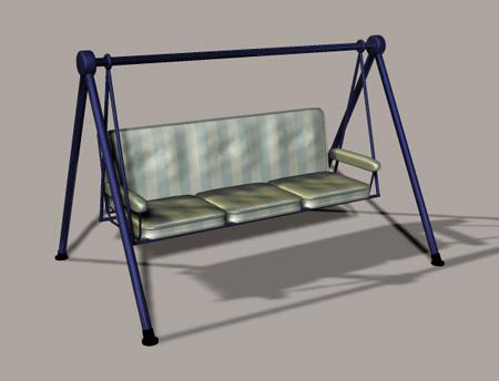 ChairSwing for Poser, PZ3 and Character