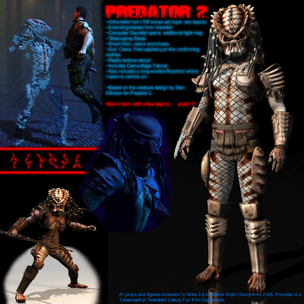 Predator 2-textures 1