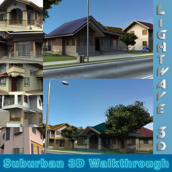 Suburban Street Walkthrough