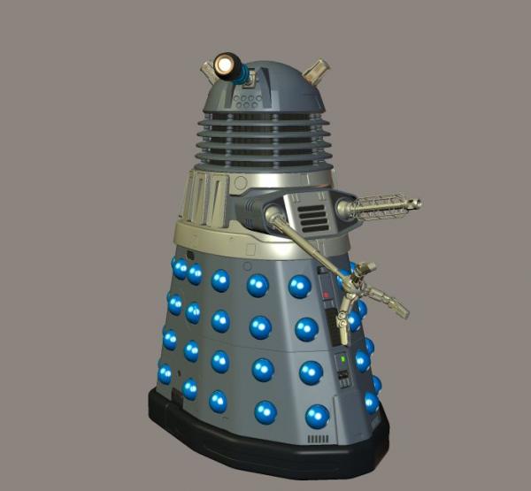 Mechmasters Type6 Dalek for Poser (lower detail)