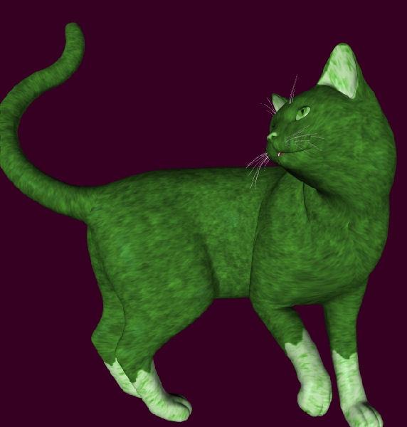 Green Kitty