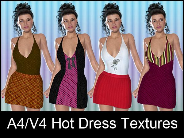 Textues for A4/V4 Hot Dress