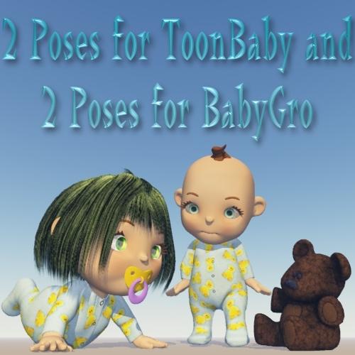 2 pose for ToonBaby and BabyGro