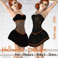 "Halloween Delight" For A3 Faerie Dress