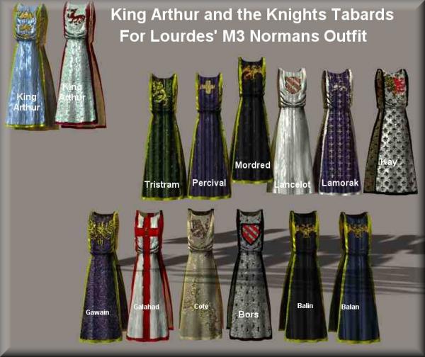 M3 Normans Tabard Textures