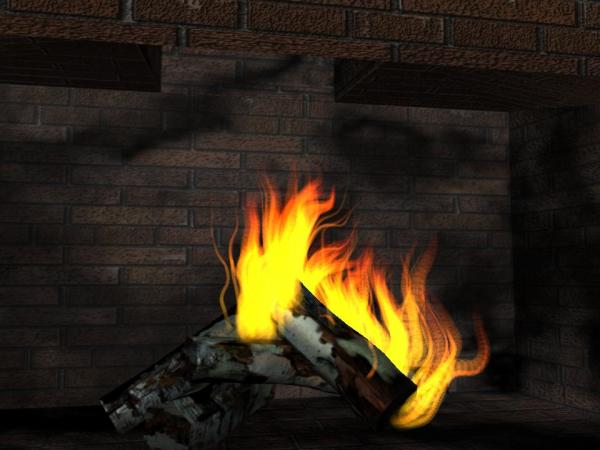 Castle Dining Hall Fireplace Test Render