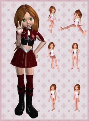 Snowbug's Sadie PoseSet 1