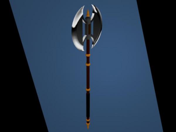 Battle Axe for Maya &amp; Poser