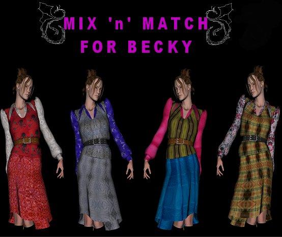 Mix 'n' Match for BECKY