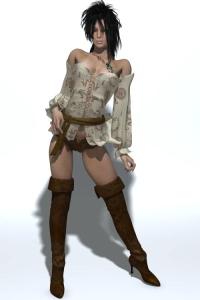 *NP* Pretty3d&#039;s Hi-Fantasy Pirate Fit to GND2