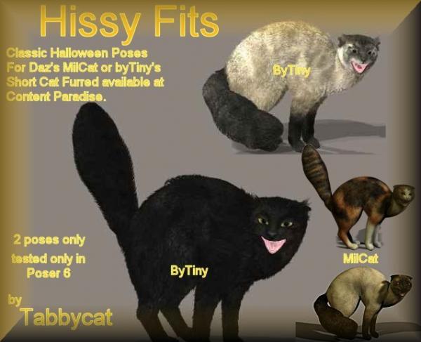 Hissy Fits - For MilCat and Short Cat Furred