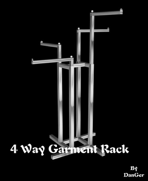 4 Way Garment Rack