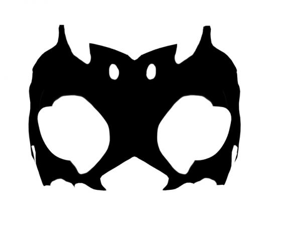 Bat Mask Texture For Aiko Mask