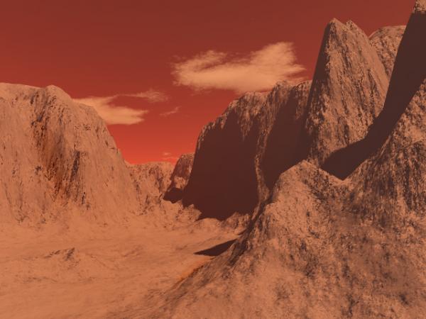 Mars Landscape D And D Art Sharecg