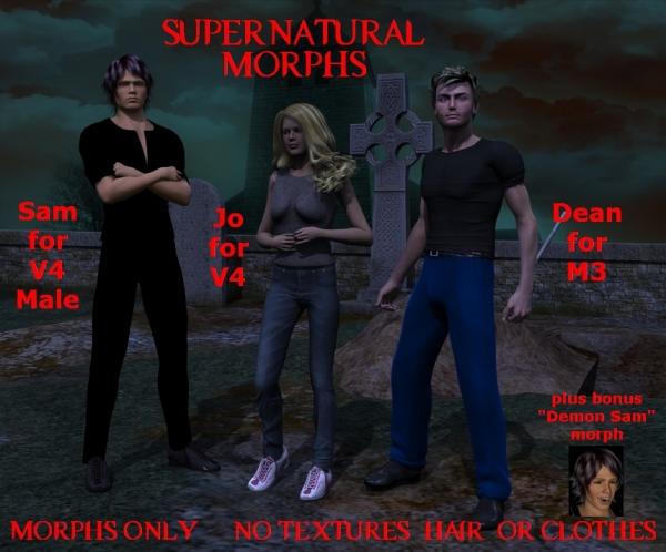 Supernatural Morphs by Fixmypcmike