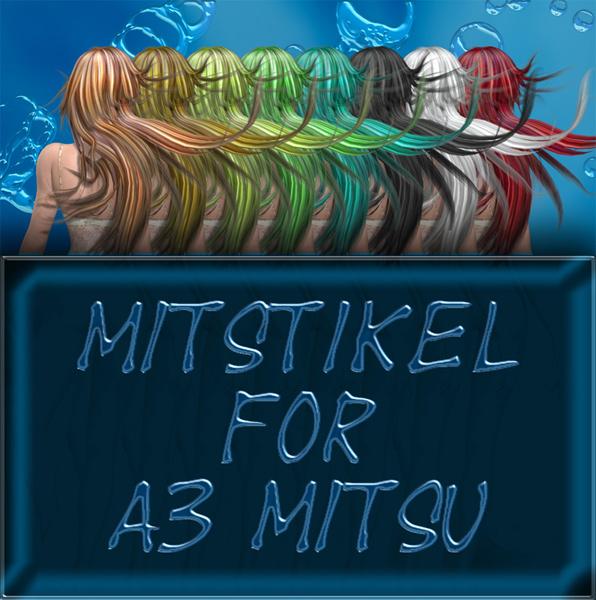 Mitstikel for Mitsu Hair - Pack 1