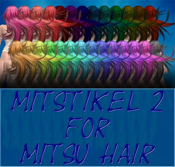 Mitstikel for Mitsu Hair - Pack 2