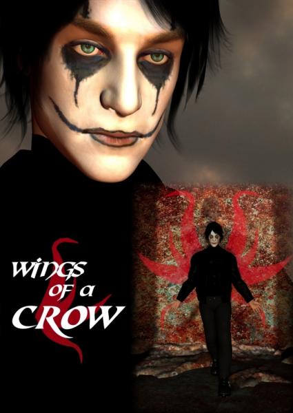 Crow face texture for Poser Daz3D&#039;s M3