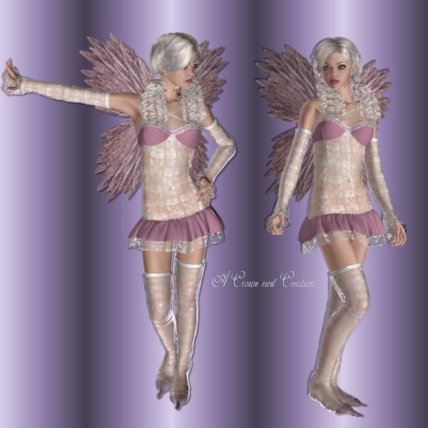 Cotton Candy Texture For The Pixie Dust Outfit