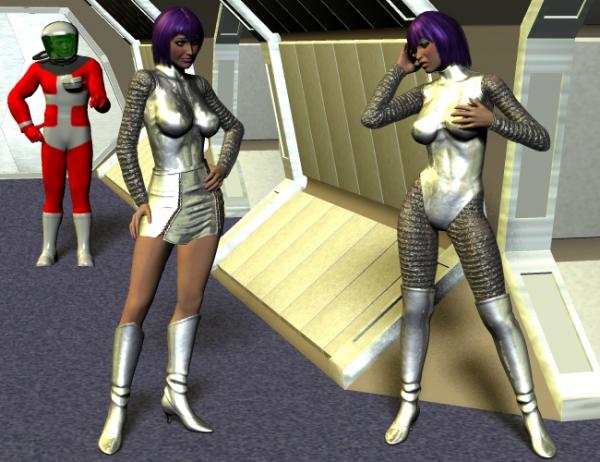 S.H.A.D.O. Moonbase uniform materials Update