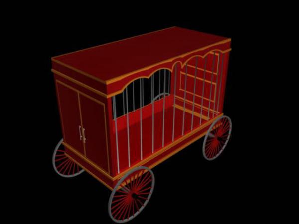 Simple Circus Cage in Maya