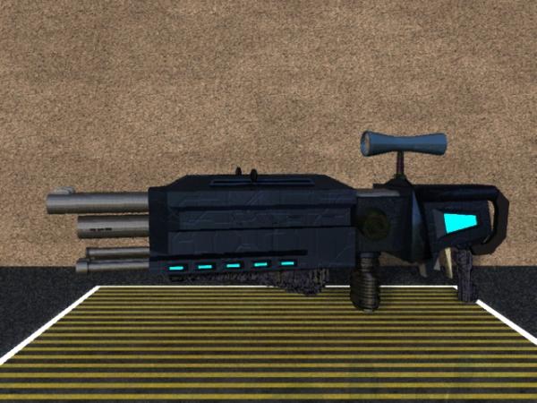 Scifi Gun (Vue &amp; 3DS)