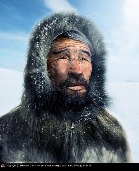 Inuit Man - 3D and 2D Art - ShareCG