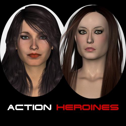 Action Heroines Bundle for V4