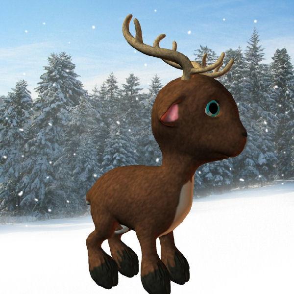 Reindeer Texture For Toon Sheep