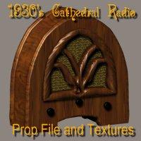 1930's Cathedral Radio