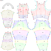 Seam Guides for M4 Bodysuit