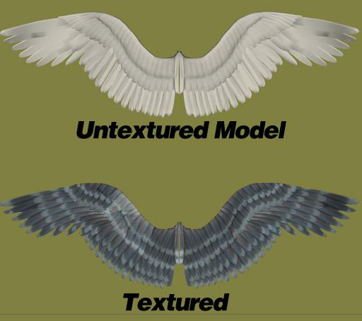 bird wings 3d model free download