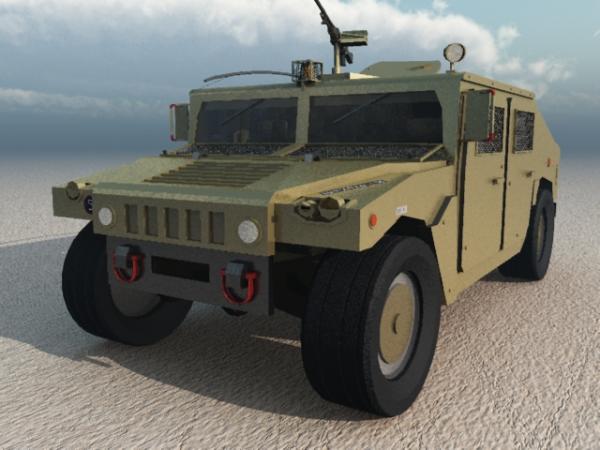 Army Hummer (Vue)