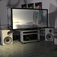 Hifi-Stereo-TV Set