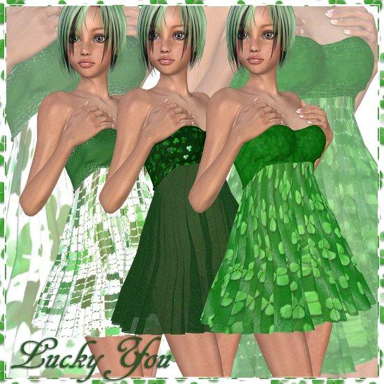 Lucky You - Textures for CupCake Dress