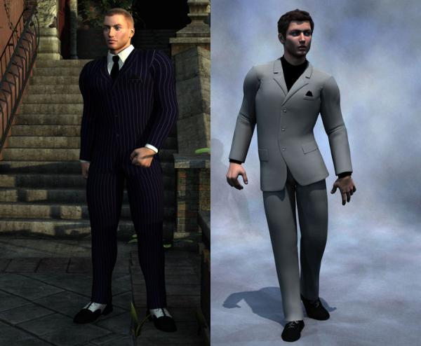 M4 Business Suit Texture Pack 1