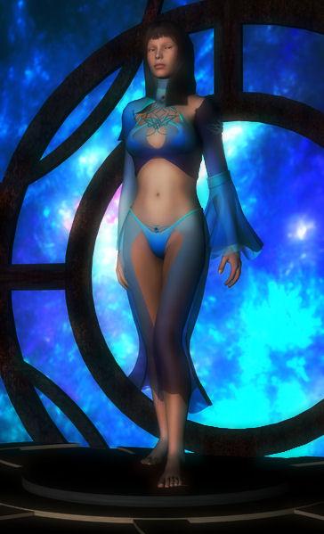 Blue Gradient for V4 Eweyai Outfit