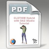 CLOTHIM Hybrid with DAZ Studio Tutorial