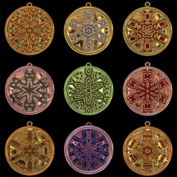 Jewelled Pendants