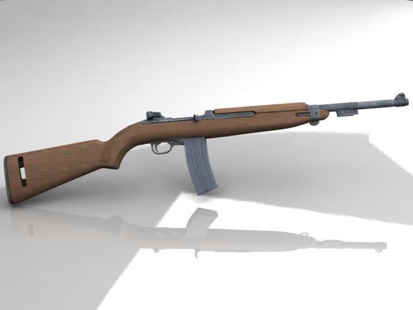 US M1 Carbine obj format