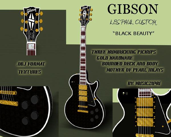 Gibson Les Paul Custom Black Beauty