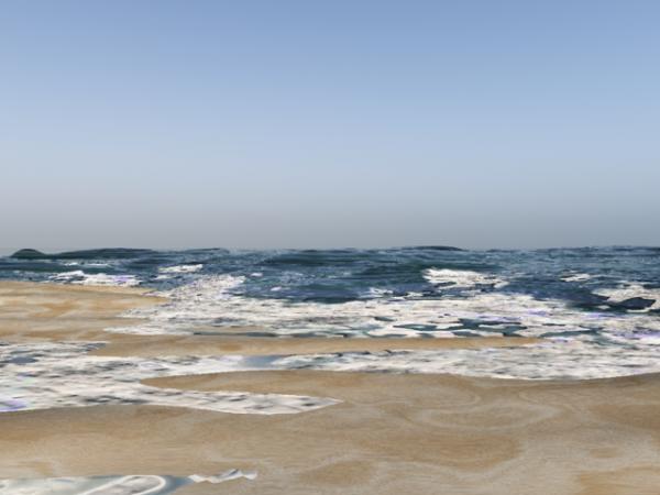 Foamy Shoreline