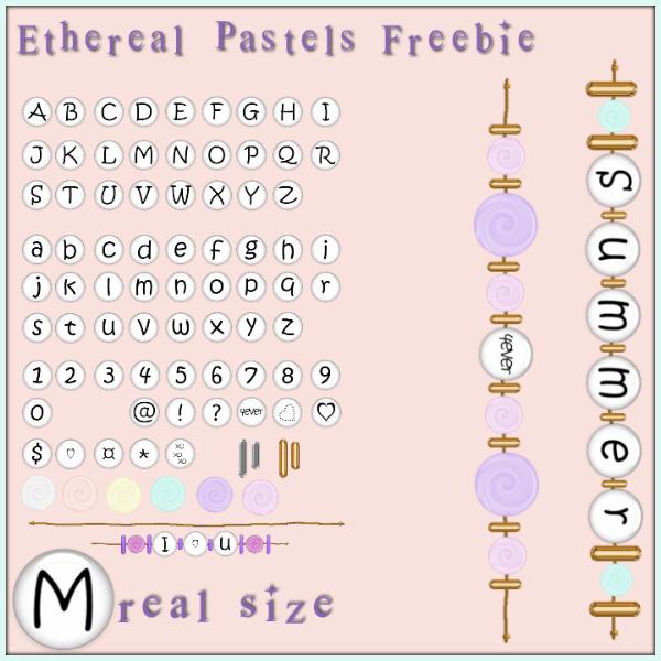 Ethereal Pastels Freebie