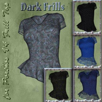 Dark Frills For V4 Frill Top