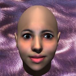 Miss Lee 3d head