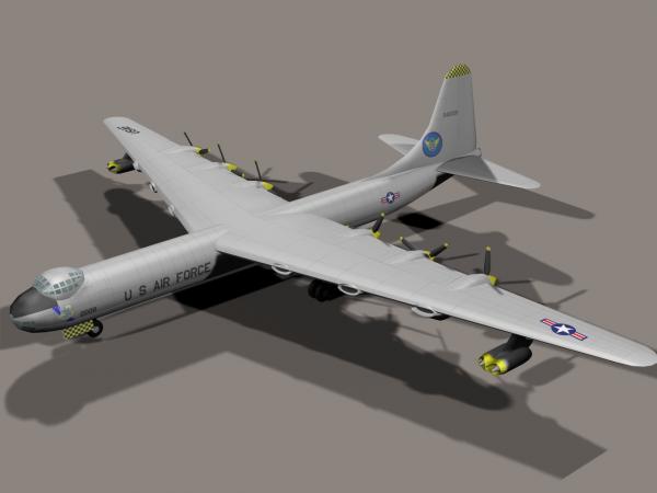 B-36 Articulated Prop for Poser6