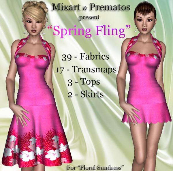 Daz Studio &quot;Spring Fling&quot;