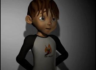 Toon Boy Sam files for Talk Designer in Poser 7