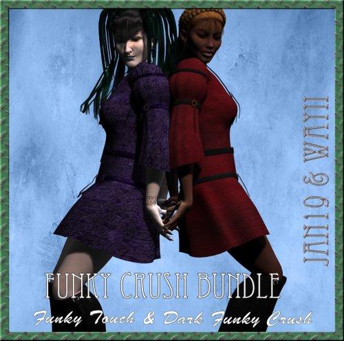 Dark Funky Crush and Jan19's Funky Touch